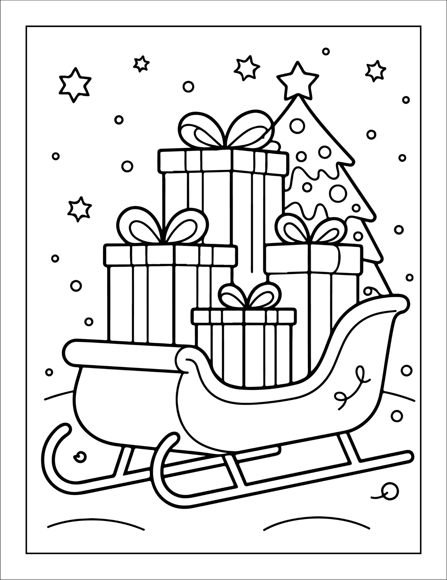 Kawaii Cozy Christmas Coloring Book for Adults Kids Boys Girls Teens Cute Festive Winter Season Holiday Coloring Pages for Children