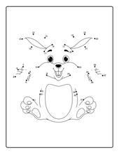 Load image into Gallery viewer, Easter Lover Dot to Dot Book 50 Pages Easter Bunny Rabbit and Eggs Dot to Dot Activity Coloring Book Gift for Kids Preschool Ages Boys Girls
