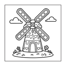 Load image into Gallery viewer, Cute Christmas Gingerbread House Coloring Book Whimsical Candy Holiday Pages for Kids Teens Adults Festive Relaxation Gift
