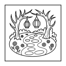 Load image into Gallery viewer, Stress Relief Relaxation Coloring Book Gift for Adults Kids Men Women Boys Girls Teens Single Sided Cozy Places Bold Easy Coloring Book
