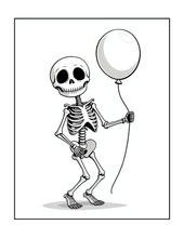 Load image into Gallery viewer, Halloween Coloring Book for Adults Kids, Printed Physical Book, 25 Bold Easy Spooky Designs, Single-Sided Pages, Perfect Halloween Gift
