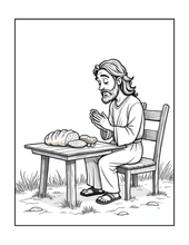 Load image into Gallery viewer, Christian Coloring Book for Adults Kids Boys Girls Teens, Bold and Easy Bible Story Designs, Single Sided Jesus Faith Devotional Gift
