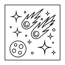 Load image into Gallery viewer, Cozy Outer Space Galaxy Planet UFO Extraterrestrial Coloring Book Gift for Kids Boys Girls: Astronaut Planet Space Coloring Activity Book
