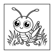 Load image into Gallery viewer, Funny Cute Bugs and Insects Coloring Book for Adults Men Women Kids Boys Girls Toddlers Teens Stress Relief Relaxation Coloring Book
