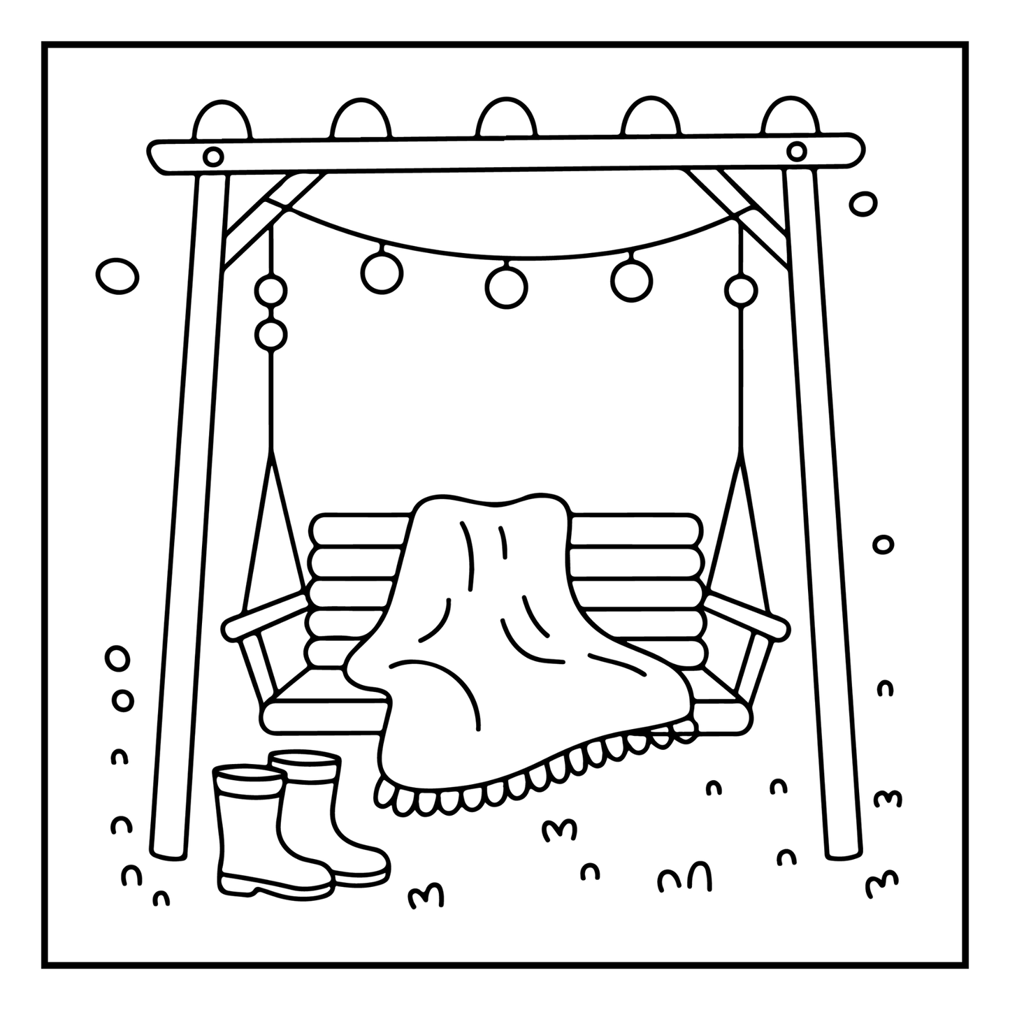 Cute and Cozy Fall Days Vibes Coloring Book for Adults Men Women Kids Boys Girls Teens Super Cute Simple Fall Bold and Easy Coloring Book