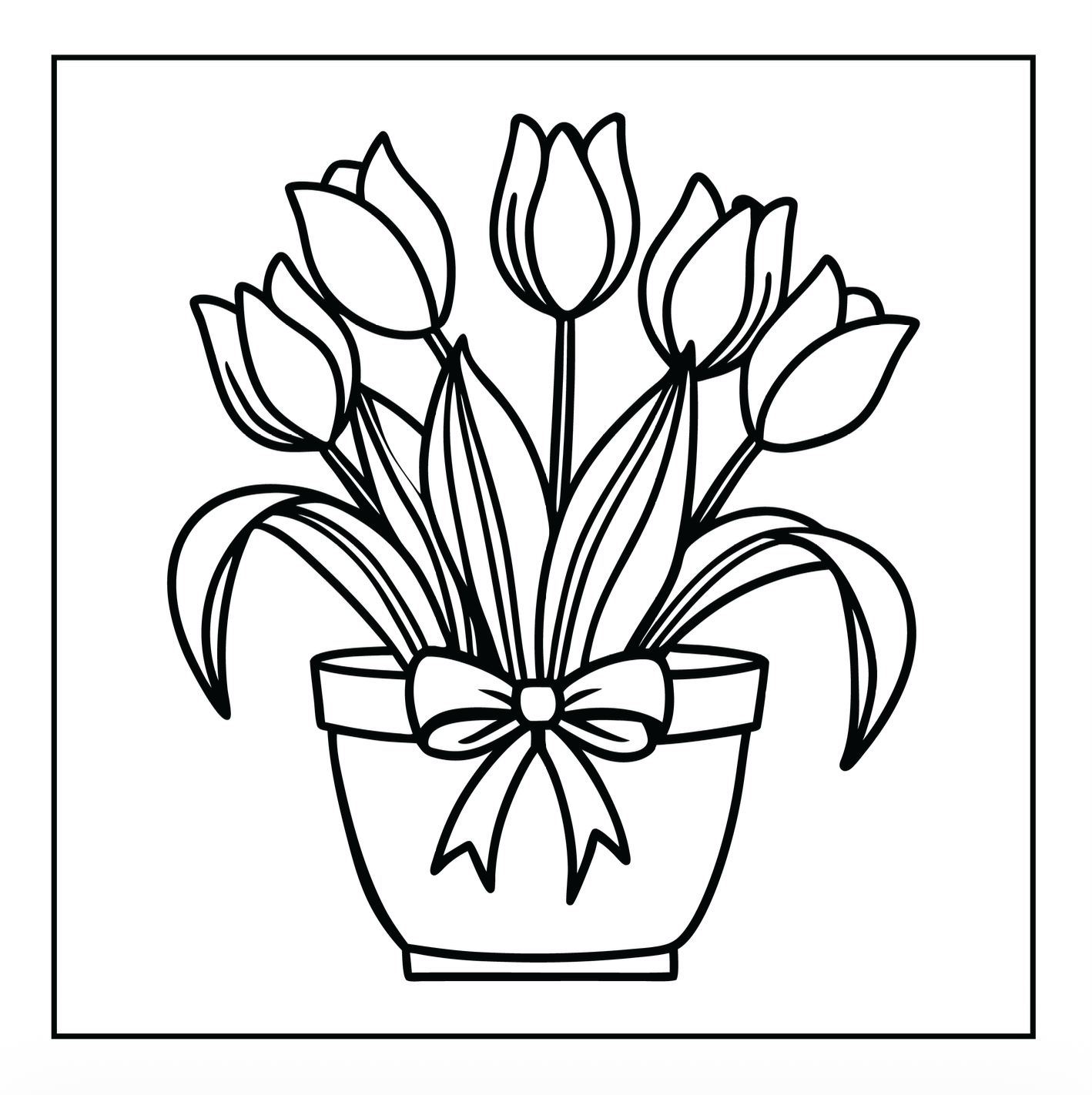 Cute Spring Coloring Book Gift for Adults Men Women Kids Young Boys Girls Teens Youth Bold and Easy Spring Coloring Sheets for Children