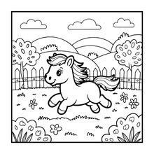Load image into Gallery viewer, 50 Pages Cute Farm Animals Coloring Book Gift for Kids Boys Girls Teens Children Youth: Country Farm Animals Cow Sheep Coloring Book
