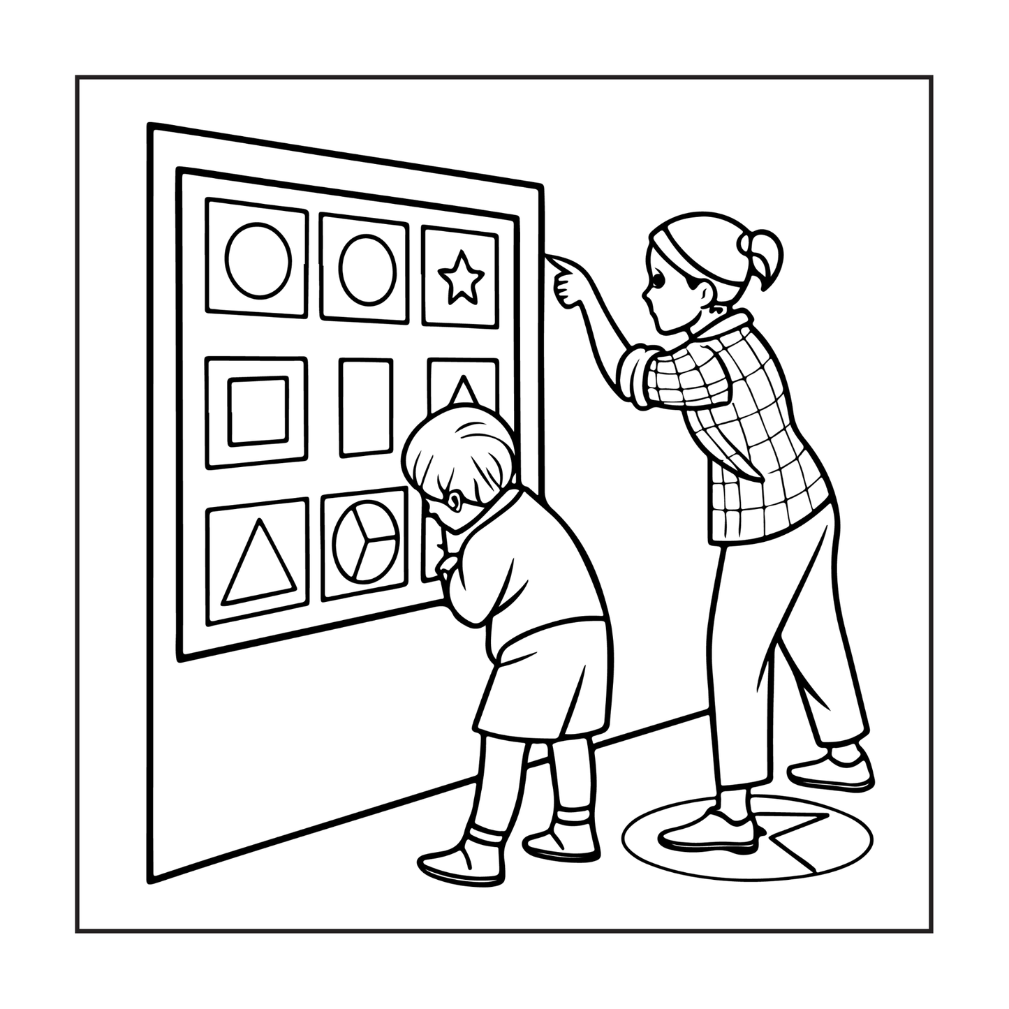 Cool Back to School Coloring Book for Kids Boys Girls Teens Youth 50 Pages Single Sided Back to School Coloring Activity Book for Students