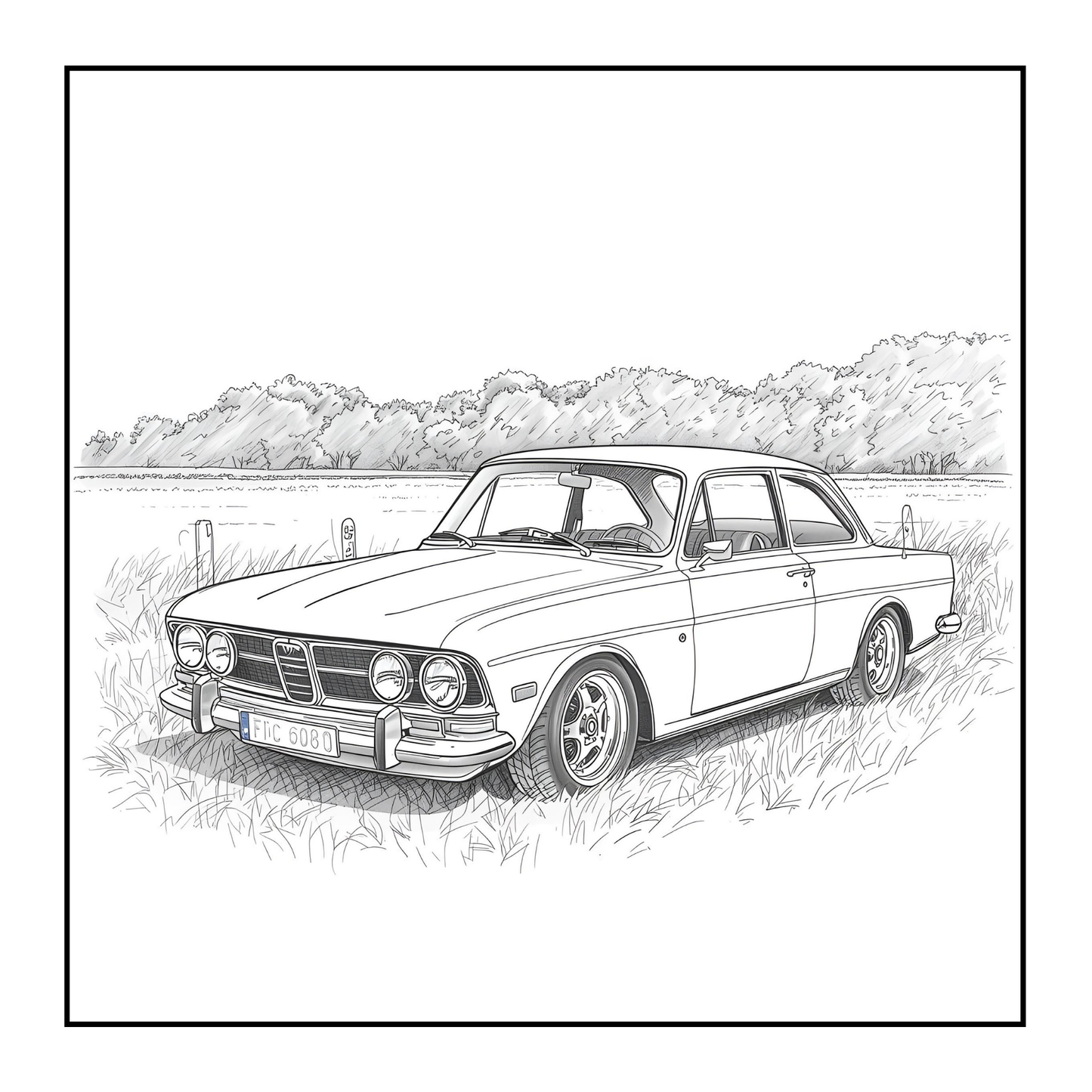 Modified Cars Coloring Book for Adults Men Women Kids Boys Girls Teens Drift Cars Coloring Activity Book Gift Modified Exotic Racing Cars