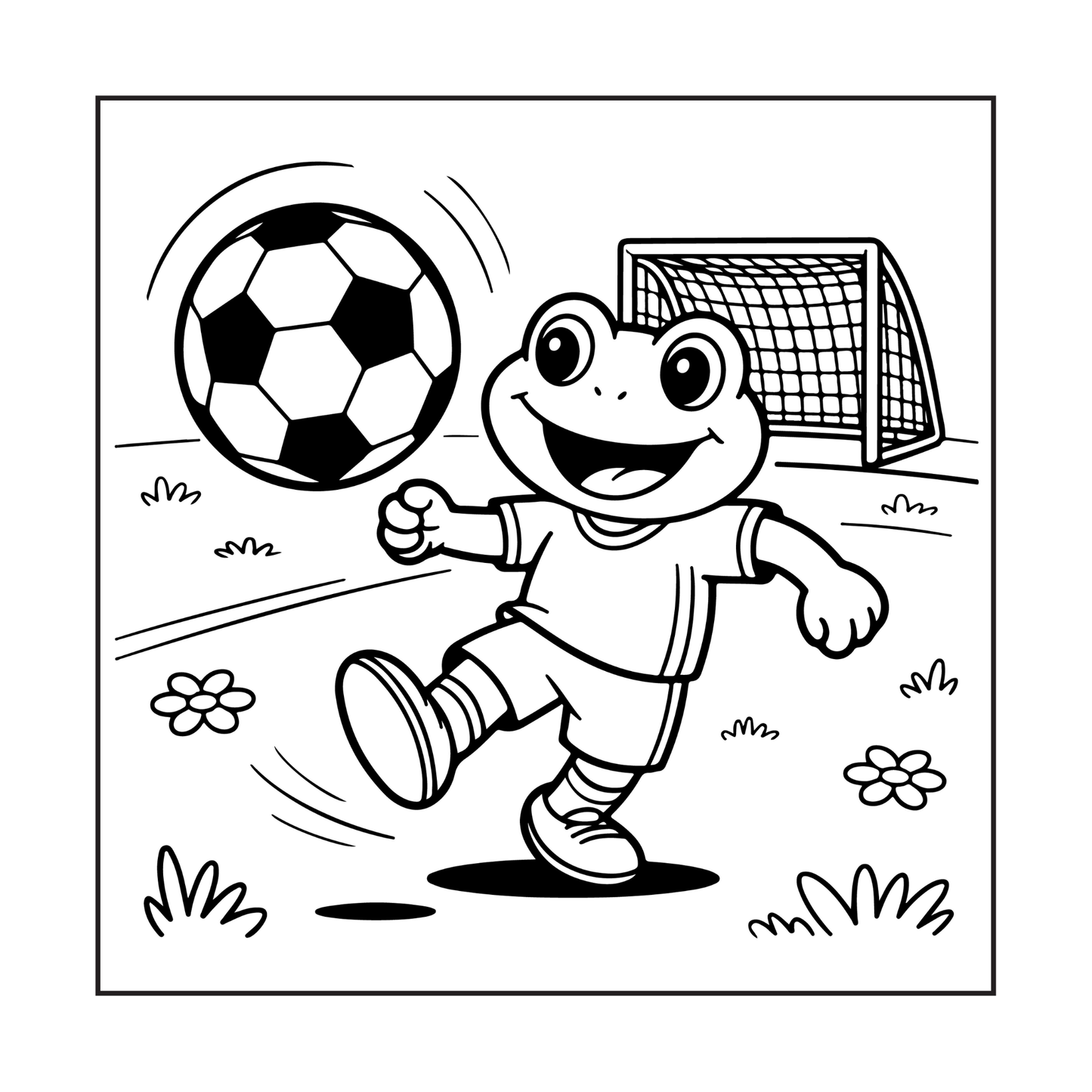 Cute Cozy Frog Froggy Days Coloring Book Gift Adults Men Women Kids Boys Girls Teens Cool Kawaii Whimsical Frog Toad Animal Coloring Book