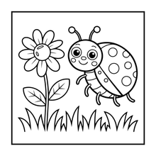 Load image into Gallery viewer, Funny Cute Bugs and Insects Coloring Book for Adults Men Women Kids Boys Girls Toddlers Teens Stress Relief Relaxation Coloring Book
