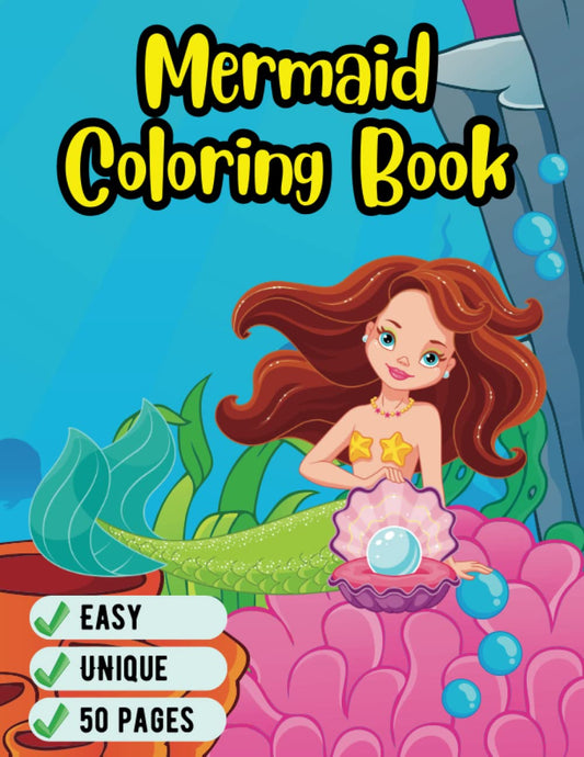 Mermaid Gift For Girls Mermaid Coloring Books For Girls Mermaid Activity Book For Kids Mermaid Books For Girls Age Mermaid Gifts For Women