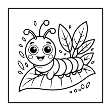 Load image into Gallery viewer, Funny Cute Bugs and Insects Coloring Book for Adults Men Women Kids Boys Girls Toddlers Teens Stress Relief Relaxation Coloring Book
