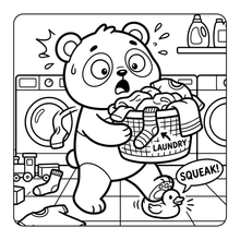 Load image into Gallery viewer, Funny Cozy Chaos Coloring Book for Adults Kids Boys Girls Teens Stress Relief Cool Cute Animals in Chaos Coloring Sheets for School Children
