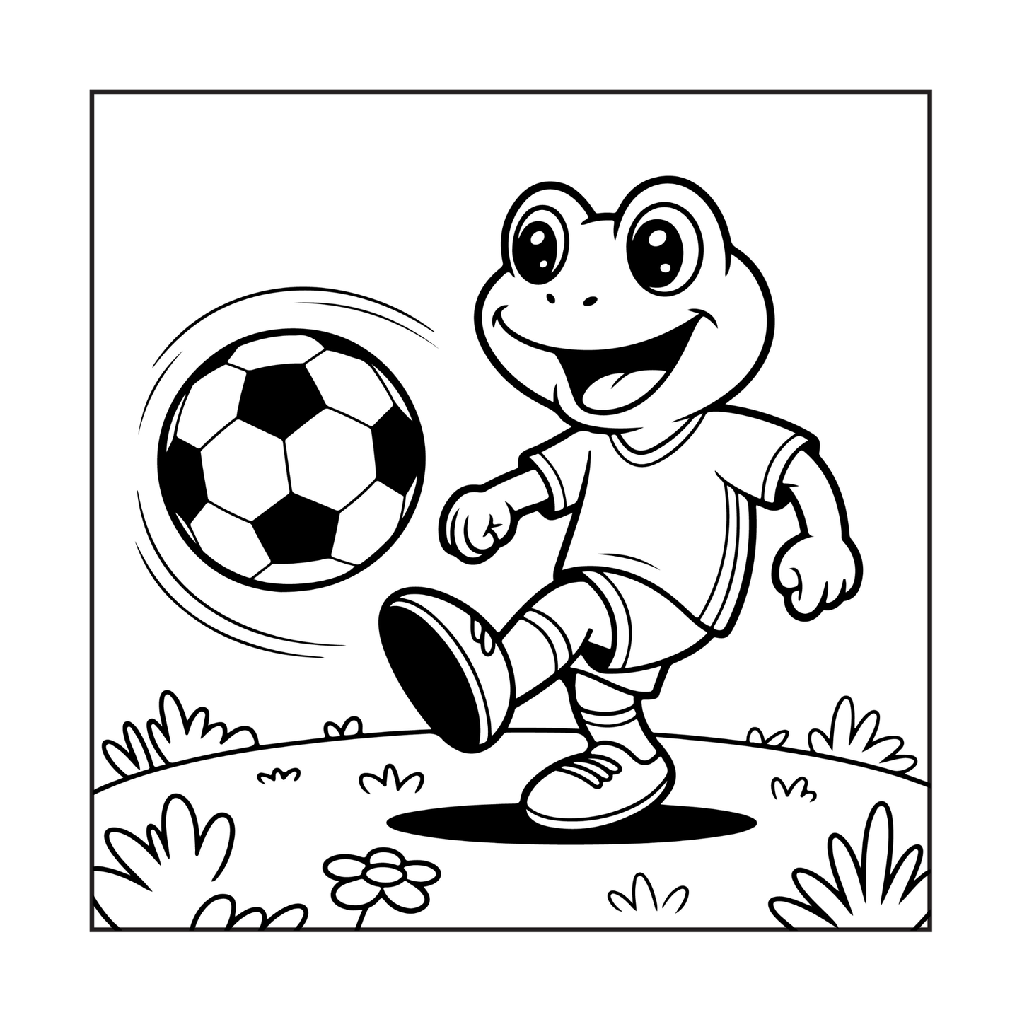 Cute Cozy Frog Froggy Days Coloring Book Gift Adults Men Women Kids Boys Girls Teens Cool Kawaii Whimsical Frog Toad Animal Coloring Book