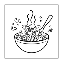 Load image into Gallery viewer, 50 Pages Cozy Snack Foodie Food Lover Coloring Book for Adults Kids Men Women Boys Girls Teens Youth: Simple Bold Easy Snack Coloring Book
