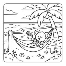 Load image into Gallery viewer, Cozy Escape Coloring Book for Adults Kids Boys Girls Young Teens: Cute Animal Cozy Escape Coloring Activity Pages for School Kids Children
