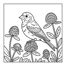 Load image into Gallery viewer, Cute Birds Flowers Coloring Book for Adults Kids Easy Nature Pages for Relaxation and Stress Relief
