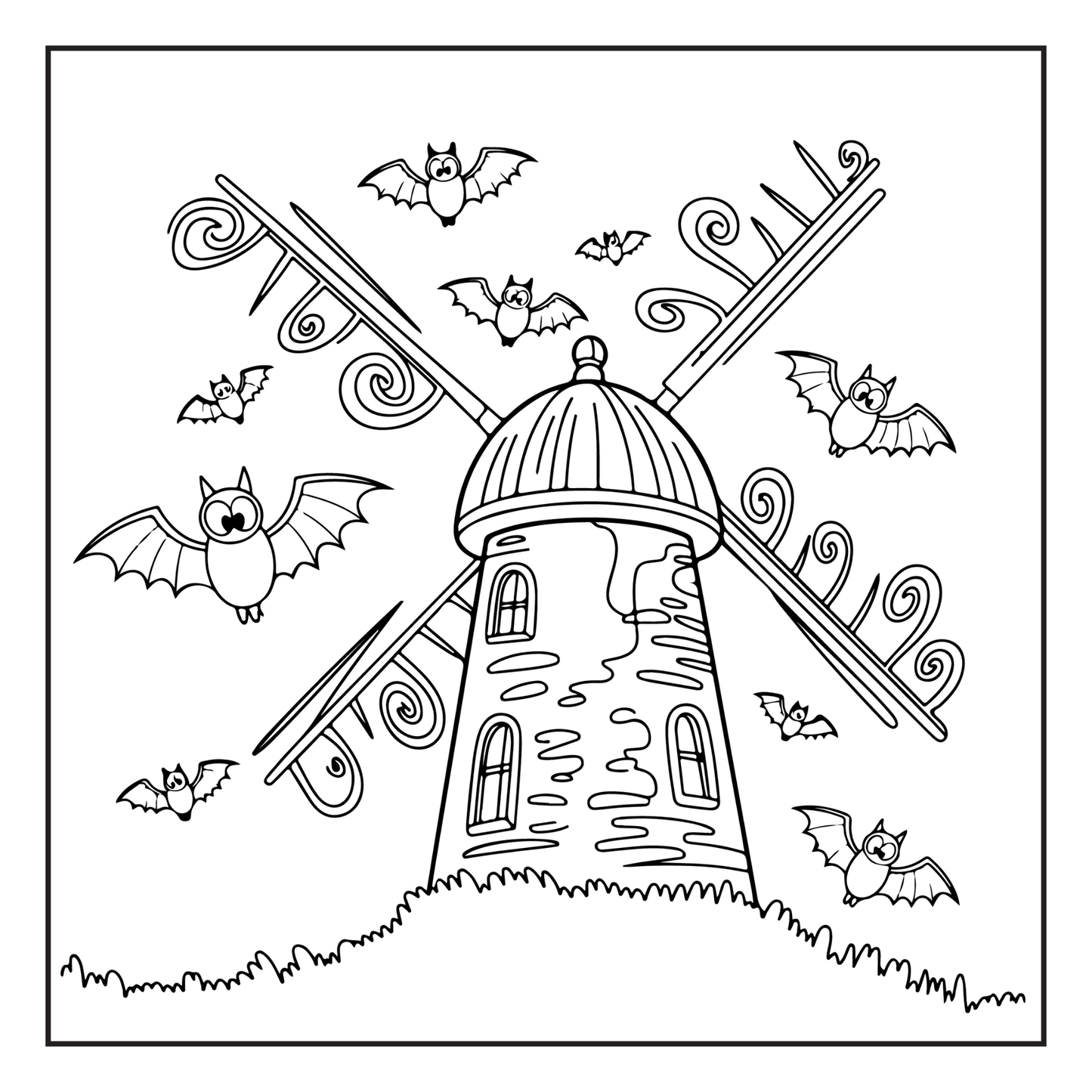 Cute Spooky Farm Halloween Coloring Book for Adults Kids Boys Girls Young Teens Funny Halloween Farm Animals Ghosts Chickens Witches