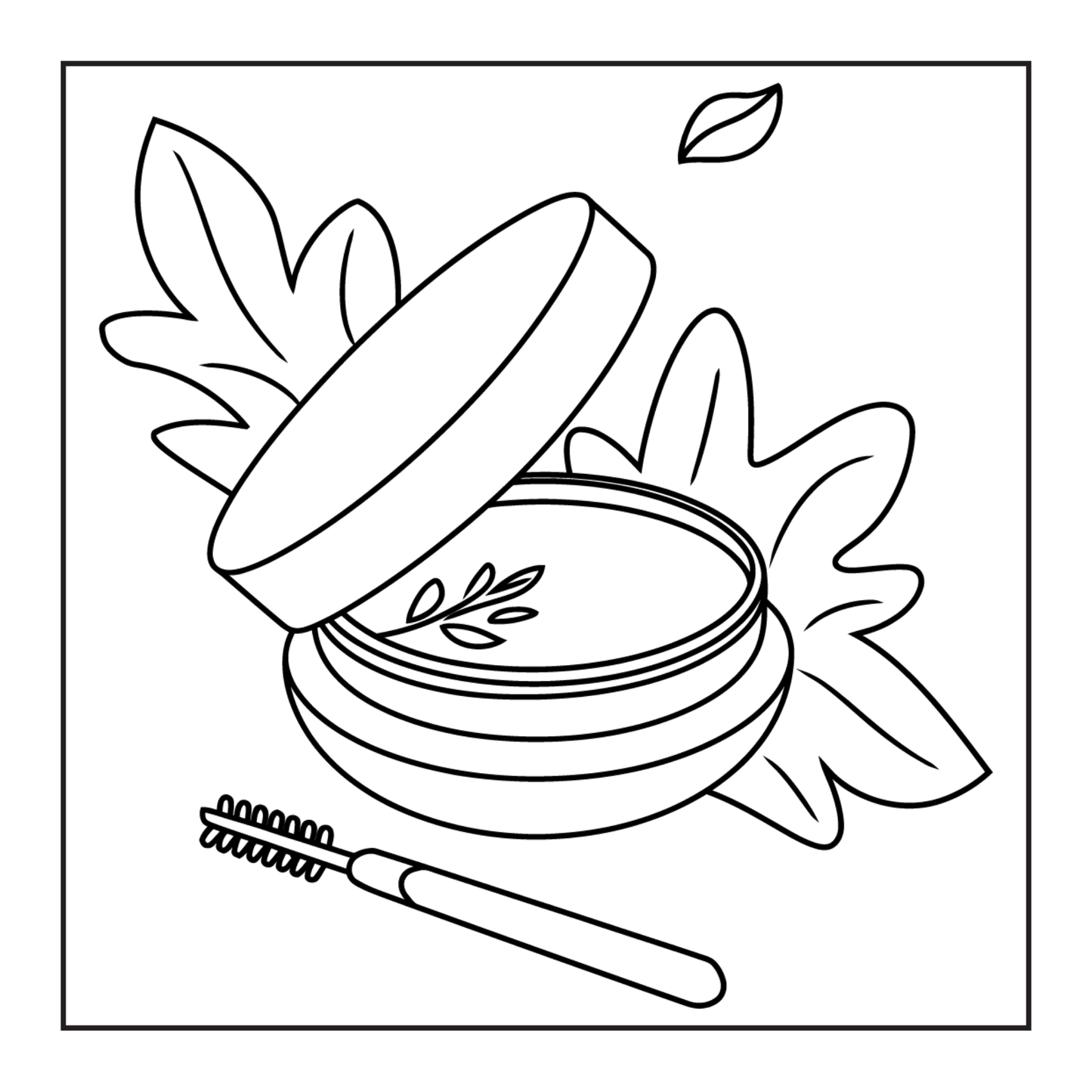 Cool Beauty Stuff Makeup Items Coloring Book for Women Mom Wife Girls Teens Cute and Comfy Fashion Makeup Items Coloring Activity Book