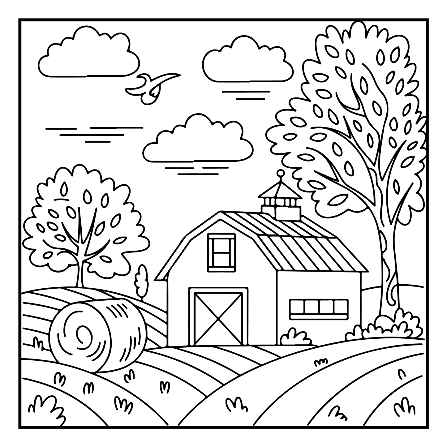 Cute and Cozy Fall Days Vibes Coloring Book for Adults Men Women Kids Boys Girls Teens Super Cute Simple Fall Bold and Easy Coloring Book