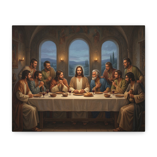 Cool Last Supper Canvas Wall Art Print Large Religious Biblical Faith Home Decor Christian Wall Art Ready to Hang for Living Room