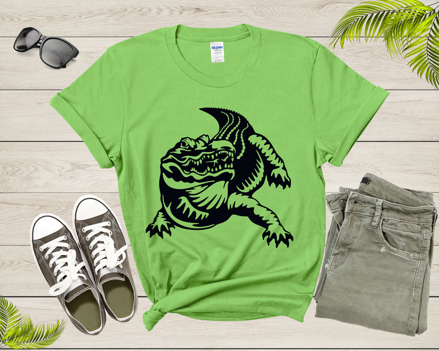 Cool Gator Alligator Crocodile Lover Gift For Men Women Kids T-shirt Gator Animal Graphic Design Print Shirt Cute Gator Dad Mom Youth Tshirt