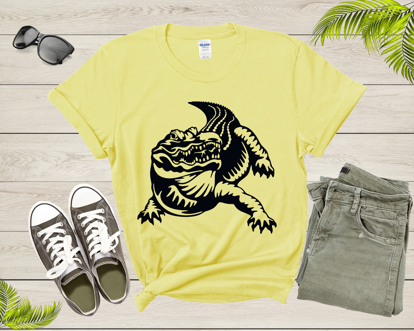 Cool Gator Alligator Crocodile Lover Gift For Men Women Kids T-shirt Gator Animal Graphic Design Print Shirt Cute Gator Dad Mom Youth Tshirt