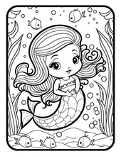 Load image into Gallery viewer, Mermaid Gift For Girls Mermaid Coloring Books For Girls Mermaid Activity Book For Kids Mermaid Books For Girls Age Mermaid Gifts For Women
