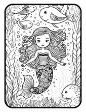 Load image into Gallery viewer, Mermaid Gift For Girls Mermaid Coloring Books For Girls Mermaid Activity Book For Kids Mermaid Books For Girls Age Mermaid Gifts For Women

