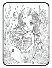 Load image into Gallery viewer, Mermaid Gift For Girls Mermaid Coloring Books For Girls Mermaid Activity Book For Kids Mermaid Books For Girls Age Mermaid Gifts For Women
