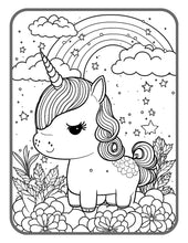 Load image into Gallery viewer, Unicorn Birthday Gift Activity Coloring Book Cute Animal Unicorn Horse Coloring Book Unicorn Coloring Books For Girls Boys Kids Adult Gift
