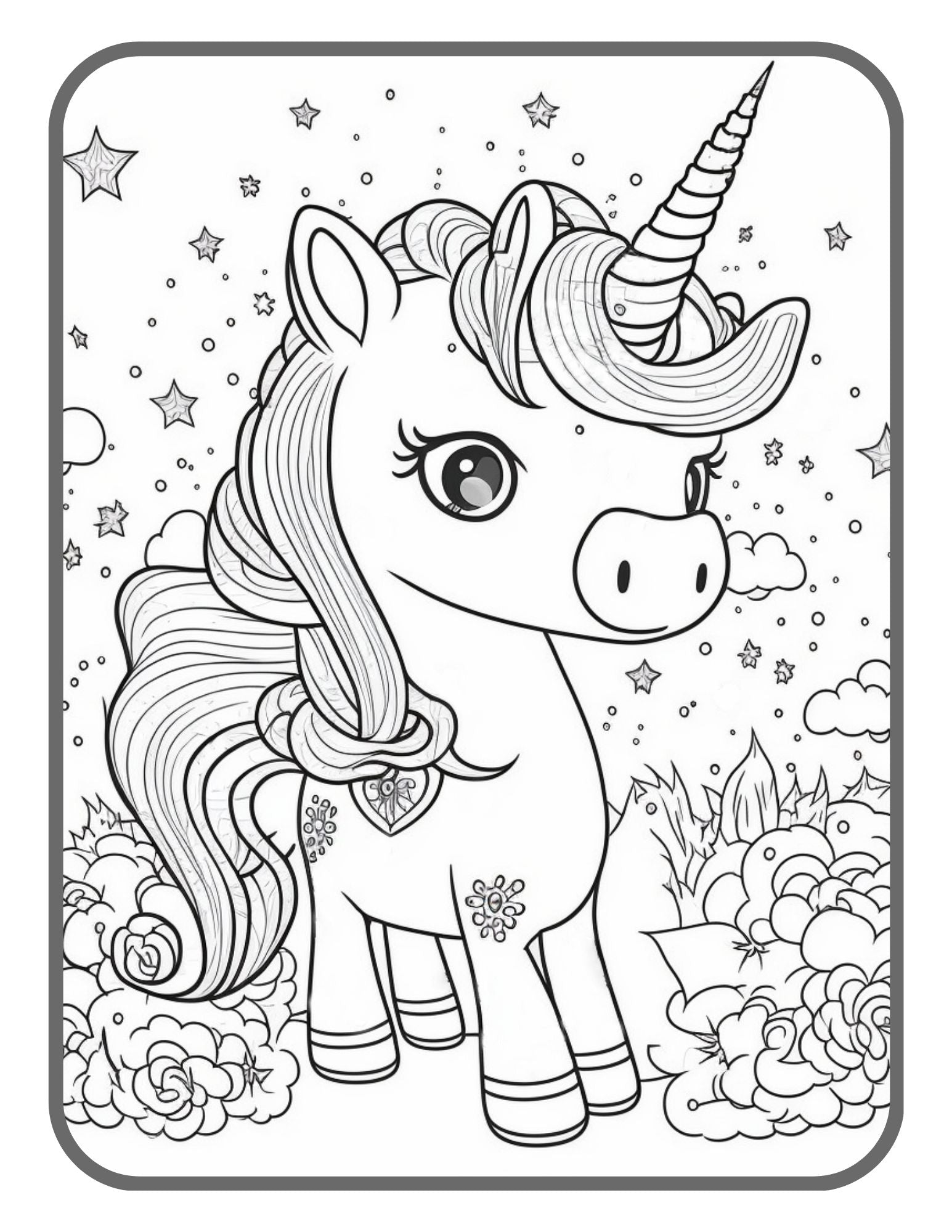 Unicorn Activity Book for Kids Ages 4-8: A Fun Unicorn Workbook Coloring Pages Activity Pages Mazes Dot to Dot How to Draw Unicorns