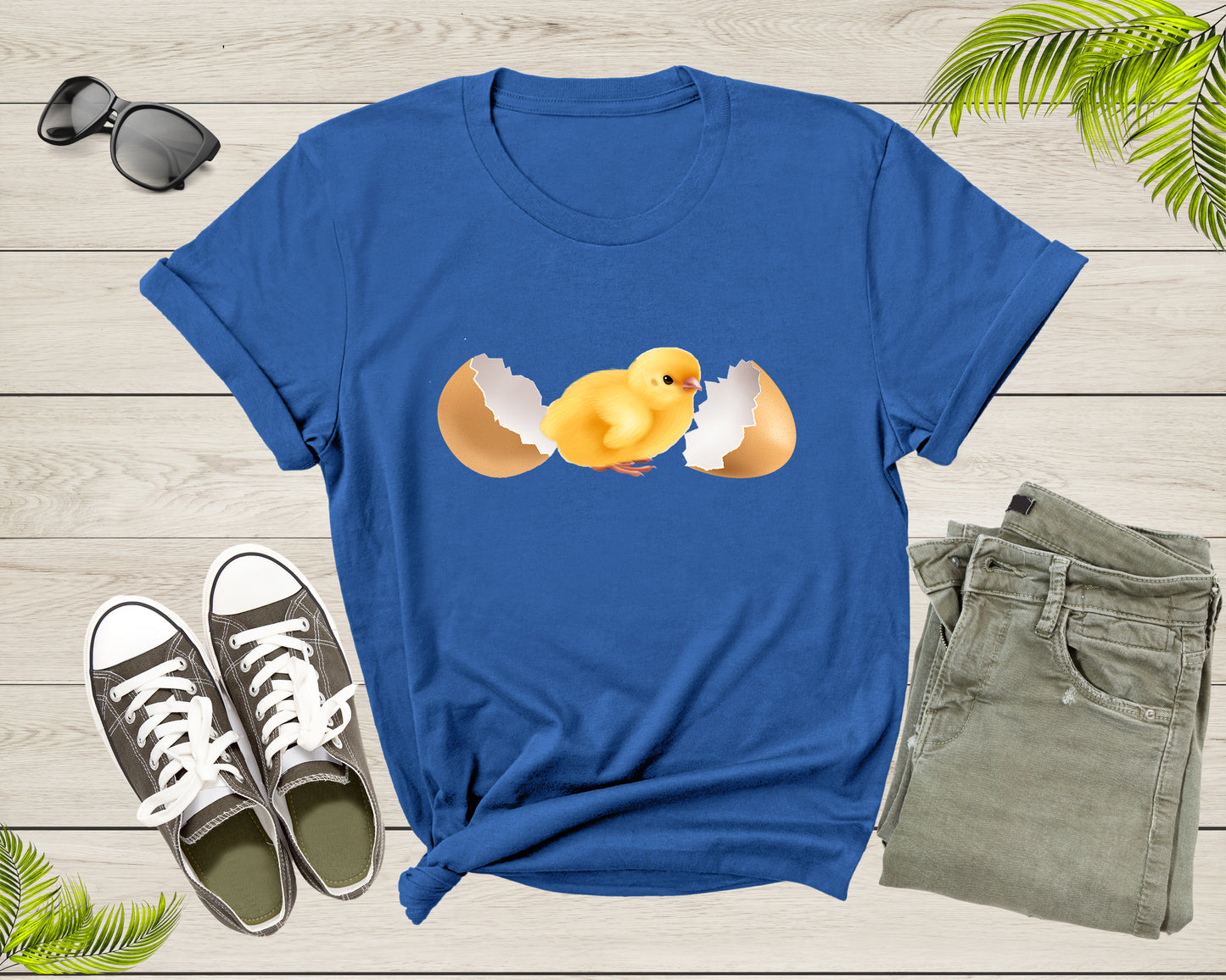Cute Yellow Chick Chicken Hatched Egg Teen Men Women Kids T-Shirt Chicken Lover Gift T Shirt for Men Women Kids Boys Girls Graphic Tshirt