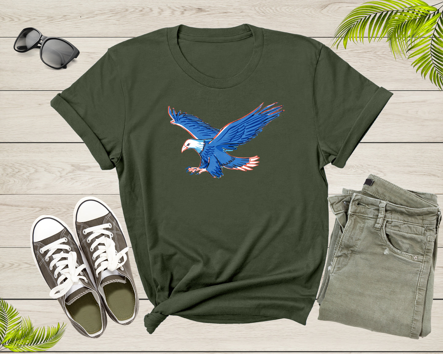 Flying Bald Eagle Flying Bird Hawk Wild Animal Retro Hunting T-Shirt Soaring Eagle Gift T Shirt for Men Women Kids Boys Girls Graphic Tshirt