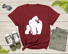 Load image into Gallery viewer, Cool Gorilla Lover Tshirt Design Gift For Adult Men Women Boys Girl Funny Gorilla Animal Graphic Present Shirt Gift Idea Gorilla Gym T-shirt
