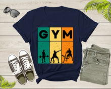 Load image into Gallery viewer, Cool GYM Gymnasium Workout Sport Fitness Cardio Motivational T-Shirt GYM Workout T Shirt Gift for Men Women Kids Boys Girls Gymnasium Tshirt
