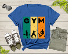 Load image into Gallery viewer, Cool GYM Gymnasium Workout Sport Fitness Cardio Motivational T-Shirt GYM Workout T Shirt Gift for Men Women Kids Boys Girls Gymnasium Tshirt
