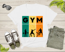 Load image into Gallery viewer, Cool GYM Gymnasium Workout Sport Fitness Cardio Motivational T-Shirt GYM Workout T Shirt Gift for Men Women Kids Boys Girls Gymnasium Tshirt
