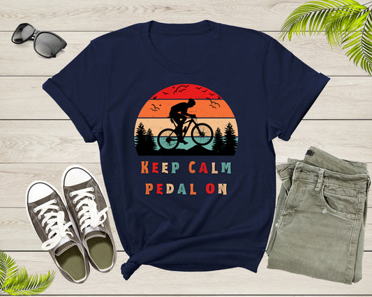 Mountain Bike Bicycle Lover Gift Idea Shirt Women Men Kids Boys Girls Bicycle Themed Tshirt Bike Lover Birthday Present Dad Mom T-shirt