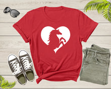 Load image into Gallery viewer, Cool Horse Pony Lover Gift Shirt For Men Women Kids Girls Boys Aesthetic Horse Lover Gift Ideas Tshirt Graphic Horse Head Silhouette T-shirt
