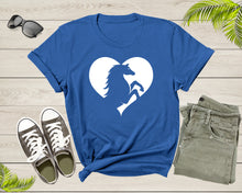 Load image into Gallery viewer, Cool Horse Pony Lover Gift Shirt For Men Women Kids Girls Boys Aesthetic Horse Lover Gift Ideas Tshirt Graphic Horse Head Silhouette T-shirt
