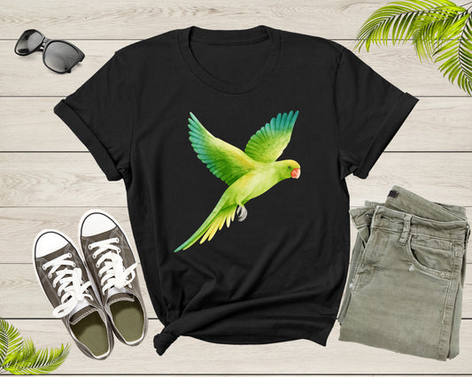 Parrot Gifts Bird Shirt Parrot Animal Tshirt Zoologist Tropical Birdwatching Summer Shirt Bird Lover Gift Parrot Mom Gift For Bird Lovers