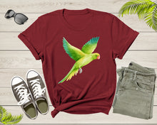 Load image into Gallery viewer, Parrot Gifts Bird Shirt Parrot Animal Tshirt Zoologist Tropical Birdwatching Summer Shirt Bird Lover Gift Parrot Mom Gift For Bird Lovers
