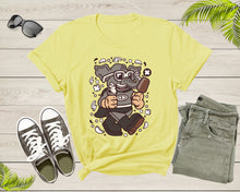 Load image into Gallery viewer, Superhero Elephant with Sunglasses Walking Eating Ice Cream T-Shirt Elephant Lover Gift T Shirt for Men Women Kids Boys Girls Teens Tshirt
