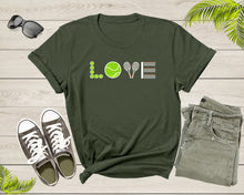 Load image into Gallery viewer, Tennis Lover Sport Tennis Racket Tennis Ball Player Game for Men Women Kids Boys Girls Tennis Player T-Shirt
