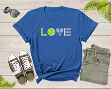Load image into Gallery viewer, Tennis Lover Sport Tennis Racket Tennis Ball Player Game for Men Women Kids Boys Girls Tennis Player T-Shirt

