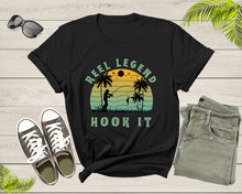 Load image into Gallery viewer, Unique Fishing Tshirt Fishing Lover Gifts For Fisherman Gift For Men Dad Husband Mom Fathers Day Fishing Graphic Design Fishing Gift Shirt
