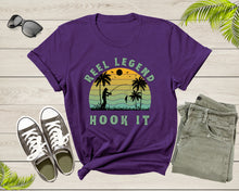 Load image into Gallery viewer, Unique Fishing Tshirt Fishing Lover Gifts For Fisherman Gift For Men Dad Husband Mom Fathers Day Fishing Graphic Design Fishing Gift Shirt

