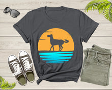 Load image into Gallery viewer, Cool Horse Pony Lover Gift Shirt For Men Women Kids Girls Boys Aesthetic Horse Lover Gift Tshirt Graphic Horse Sunset Silhouette T-shirt
